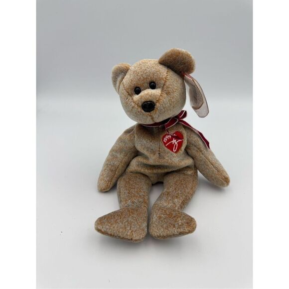 Ty Beanie Baby 1999 Signature Bear NWT - Picture 1 of 5